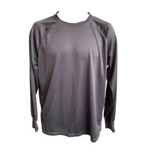 Carhartt Force Men's Fishing Shirt Long Sleeve Gray Relaxed Fit Pre-owned Gray